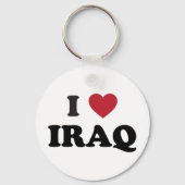 I Liebe Irak Schlüsselanhänger (Vorderseite)