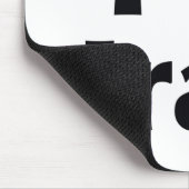 I Liebe Iran-Flagge Mousepad (Ecke)