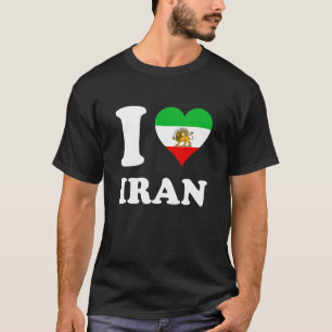 I Liebe Iran Lion T-Shirt