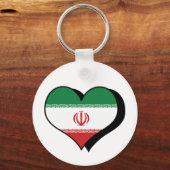 I Liebe Iran Schlüsselanhänger (Vorderseite)