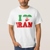 I Liebe Iran T-Shirt (Vorderseite)