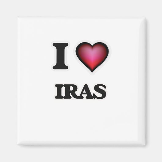 I Liebe Iras Magnet (Vorne)