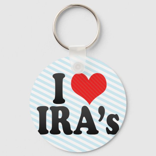 I Liebe IRA's Schlüsselanhänger (Vorderseite)