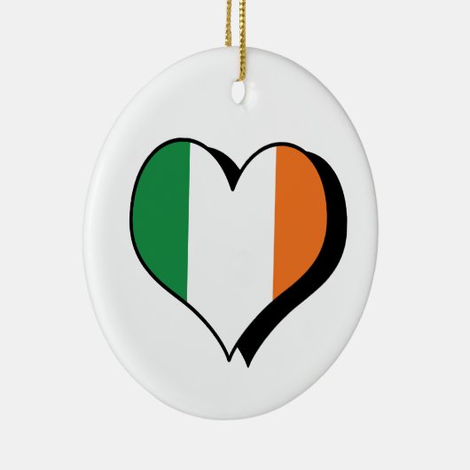 I Liebe Ireland Ornament (Rechts)