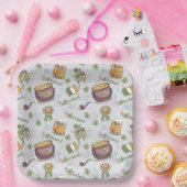 I Liebe Ireland St Patrick's Day Paper Plate Pappteller (Party)