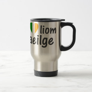 I Liebe-Iren Gaeilge Gälisch-Schale Reisebecher