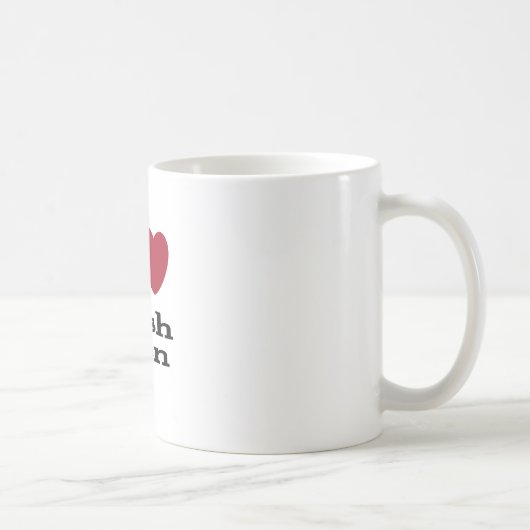 I Liebe-Iren-Männer Kaffeetasse (Rechts)