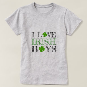 I Liebe-irischen Jungen-St Patrick TagesT - Shirt