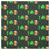 I Liebe Irish Beer St. Patricks Day Stoff (Muster)