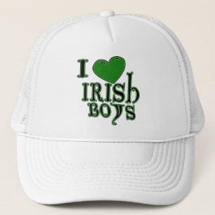I Liebe Irish Boys Hat Truckerkappe
