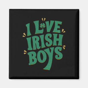 I Liebe Irish Boys I Heart Irish Boys Funny St Pat Magnet