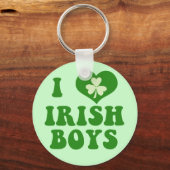 I Liebe Irish Boys Schlüsselanhänger (Vorderseite)