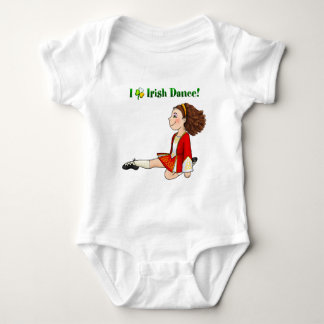 I Liebe Irish Dance Baby Strampler