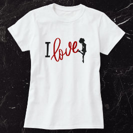 I Liebe Irish Dance - Hard Shoe Irish Dancer T-Shirt
