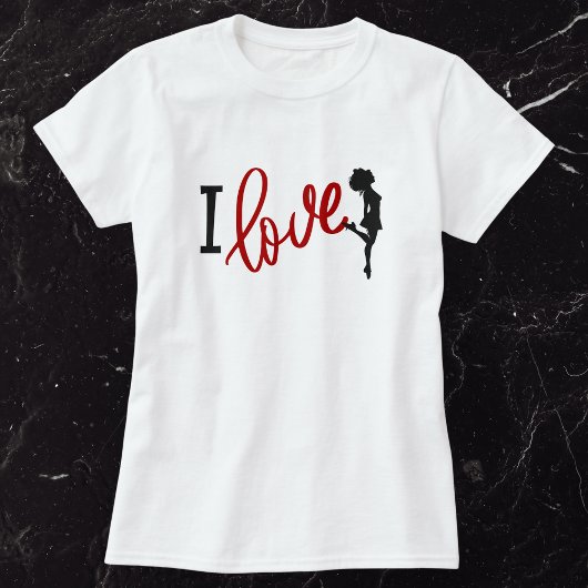 I Liebe Irish Dance - Hard Shoe Irish Dancer T-Shirt