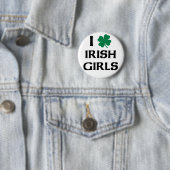 I Liebe Irish Girls Button (Beispiel)