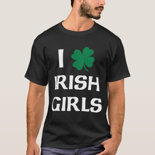 I Liebe Irish Girls Shirt (Vorderseite)