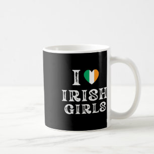 I Liebe Irish Girlsi Heart Irish Girls Funny St. P Kaffeetasse