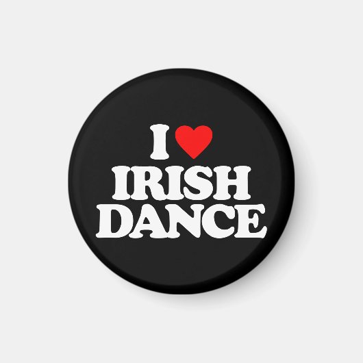 I LIEBE IRISH TANCE MAGNET (Vorne)