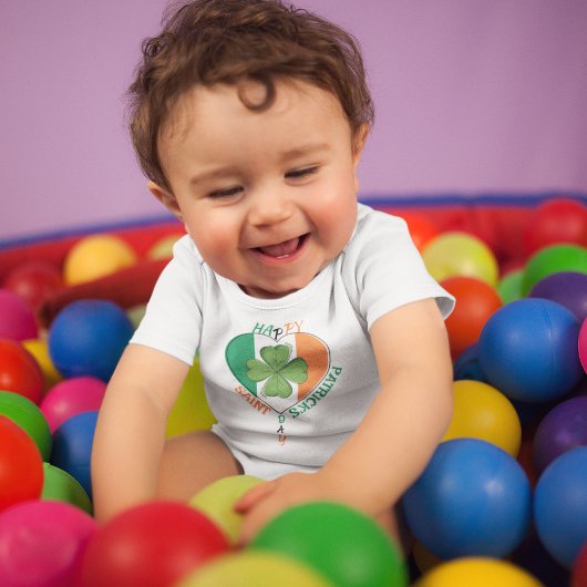 I Liebe Irland Baby Strampler