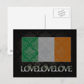 I Liebe Irland Cool Postkarte (Vorne/Hinten)
