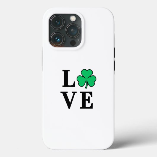 I Liebe Irland I Liebe Irish Kleeblatt Clover Mode Case-Mate iPhone Hülle (Rückseite)