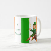 I Liebe Irland Kaffeetasse (VorderseiteRechts)