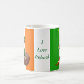 I Liebe Irland Kaffeetasse (Mittel)