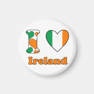 I Liebe Irland Magnet