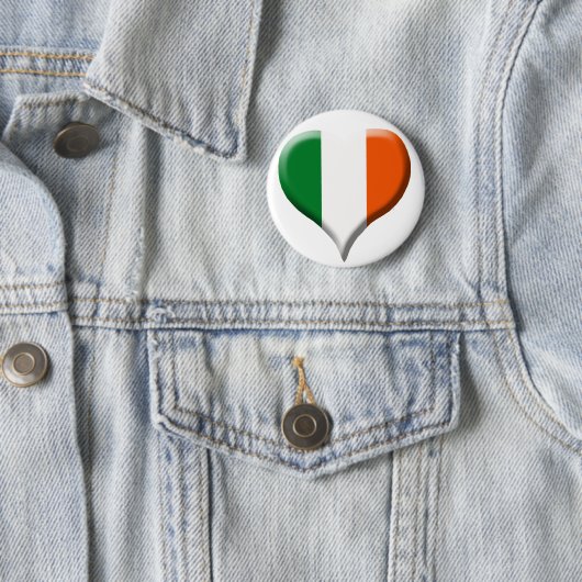 I Liebe Irland Schaltfläche Button (Beispiel)