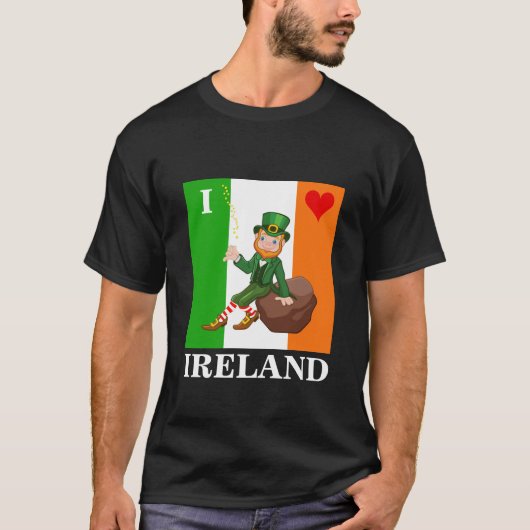 I Liebe Irland T-Shirt (Vorderseite)