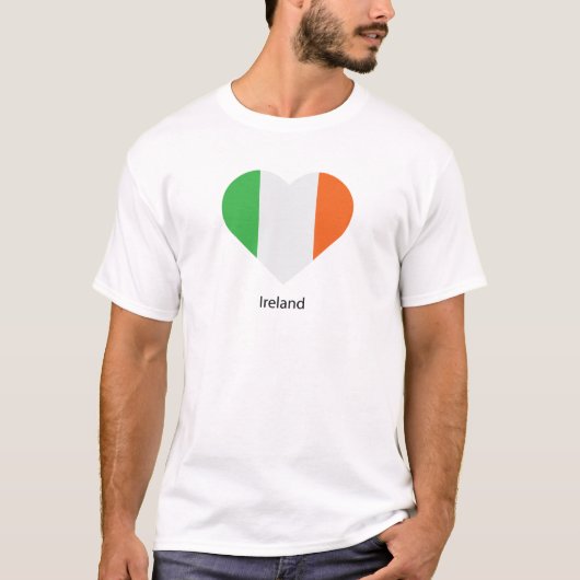 I Liebe Irland T-Shirt (Vorderseite)