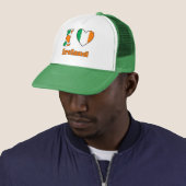 I Liebe Irland Truckerkappe (Beispiel)