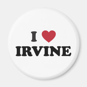 I Liebe Irvine Kalifornien Magnet