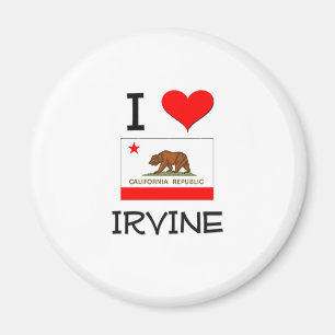 I Liebe IRVINE Kalifornien Magnet