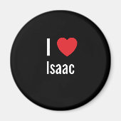 I Liebe Isaac Magnet (Vorne)