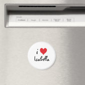 I Liebe Isabella Magnet (In Situ (Geschirrspüler))