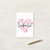 I Liebe Isabella Post-it Klebezettel (Auf Schreibtisch)