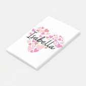 I Liebe Isabella Post-it Klebezettel (angewinkelt)