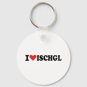 I Liebe Ischgl Schlüsselanhänger