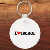I Liebe Ischgl Schlüsselanhänger (Vorderseite)