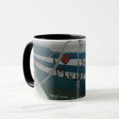 I Liebe Isla Mujeres Tasse (Vorderseite Links)