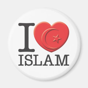 I Liebe-Islam Magnet