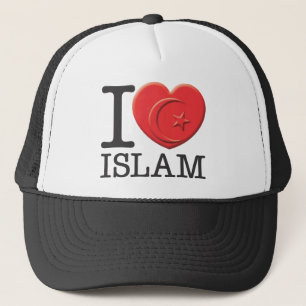 I Liebe-Islam Truckerkappe