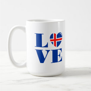 I Liebe Island Kaffeetasse