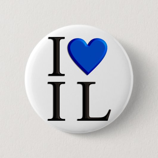 I Liebe Israel Button (Vorderseite)