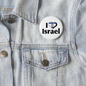 I Liebe Israel Flagge Button (Beispiel)