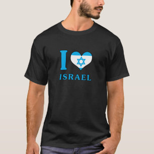 I Liebe Israel - Flagge mit Magen David T-Shirt