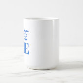I Liebe Israel Kaffeetasse (Mittel)