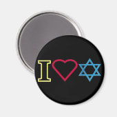 I Liebe Israel Magnet (Vorderseite/Rückseite)